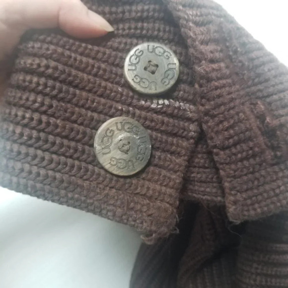 Ugg Classic Cardy Boot Brown Winter 8 - Picture 5 of 7